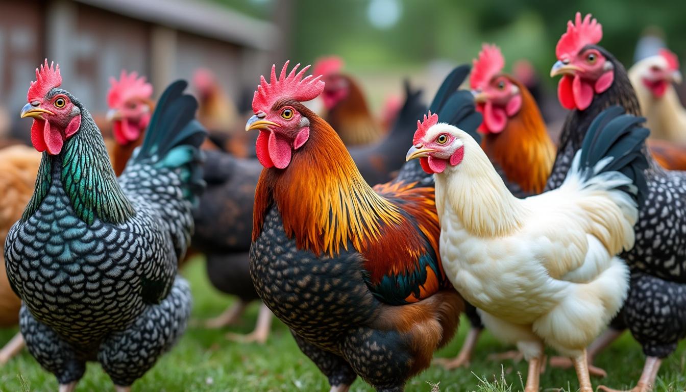 découvrez notre sélection des meilleures races de poules élevées en plein air, idéales pour votre jardin. apprenez les avantages de chaque race pour un poulailler sain et productif, tout en profitant d'œufs frais et savoureux.