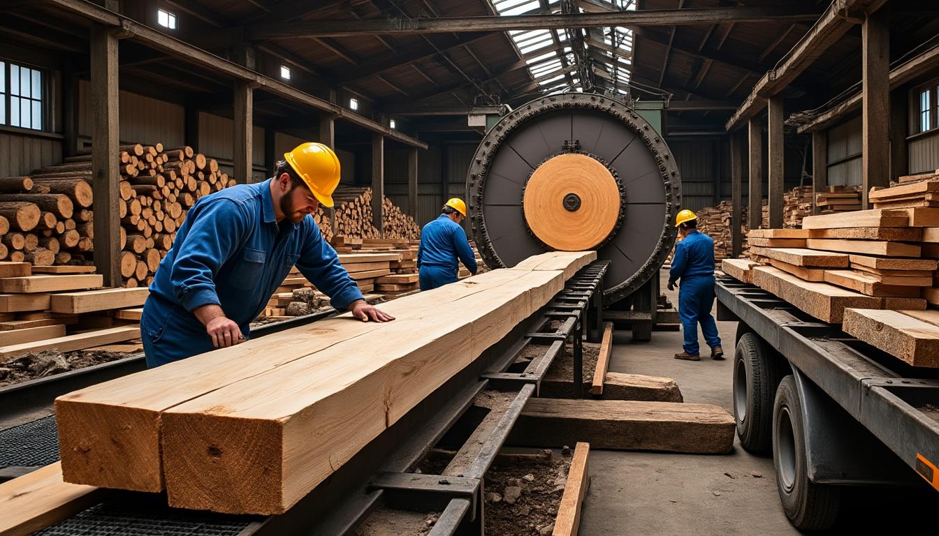 analyse détaillée des fluctuations et des tendances des prix d’un camion de grumes de bois en normandie en 2024, pour mieux comprendre l’évolution du marché forestier cette année.