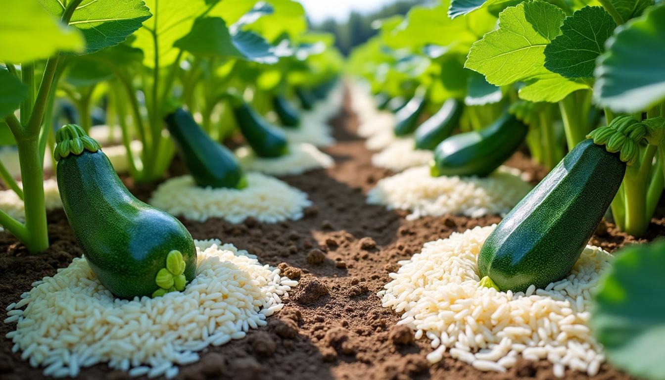 découvrez pourquoi déposer du riz au pied des courgettes est une astuce de jardinage surprenante et efficace. favorisez la croissance de vos plantes et protégez-les naturellement grâce à cette méthode simple à adopter dans votre potager.