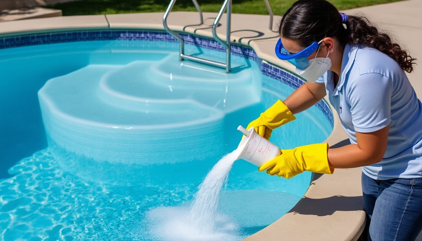 découvrez comment ajuster efficacement le ph de votre piscine grâce à notre guide pratique sur le dosage du bicarbonate de soude. conseils simples, quantités recommandées et étapes à suivre pour une eau parfaitement équilibrée.