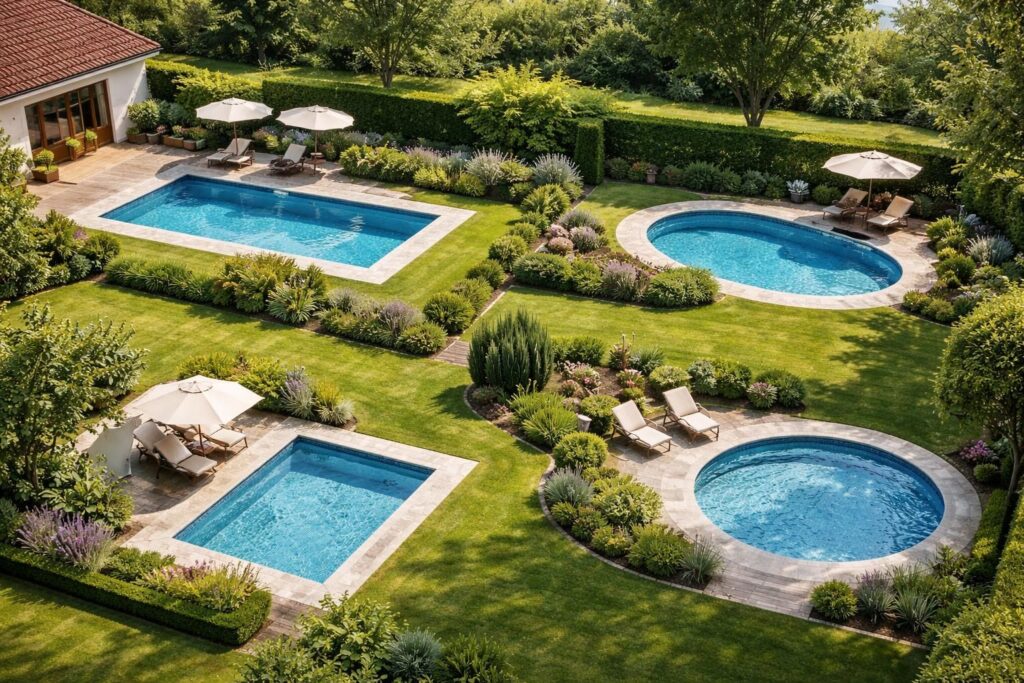 découvrez comment déterminer la taille idéale de votre piscine sans nécessiter de permis, en fonction de l'espace disponible chez vous.