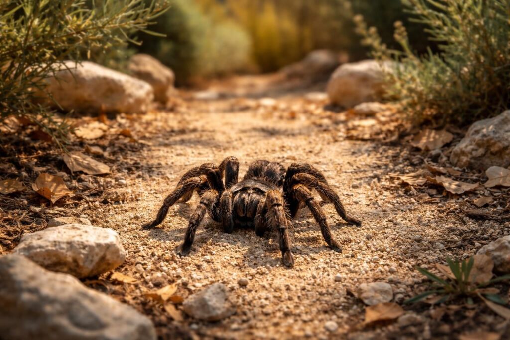 découvrez comment identifier si une mygale de provence présente dans votre jardin est dangereuse et les précautions à prendre pour assurer votre sécurité.