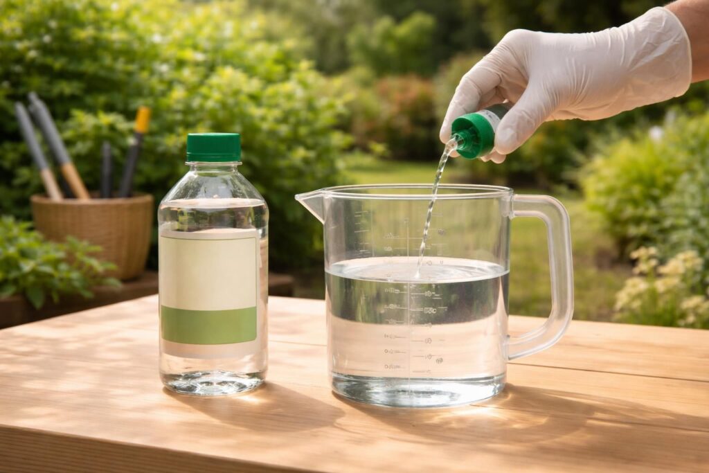découvrez les conseils d'experts pour un dosage optimal du glyphosate dans 1 litre d'eau, garantissant efficacité et sécurité pour vos traitements.