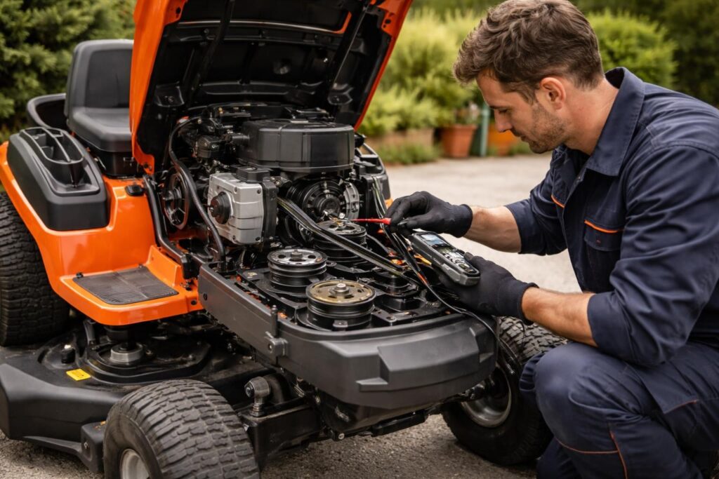 découvrez notre guide complet pour diagnostiquer et résoudre les problèmes d'enclenchement de la lame de votre tracteur tondeuse husqvarna, afin d'assurer un fonctionnement optimal et sécurisé.