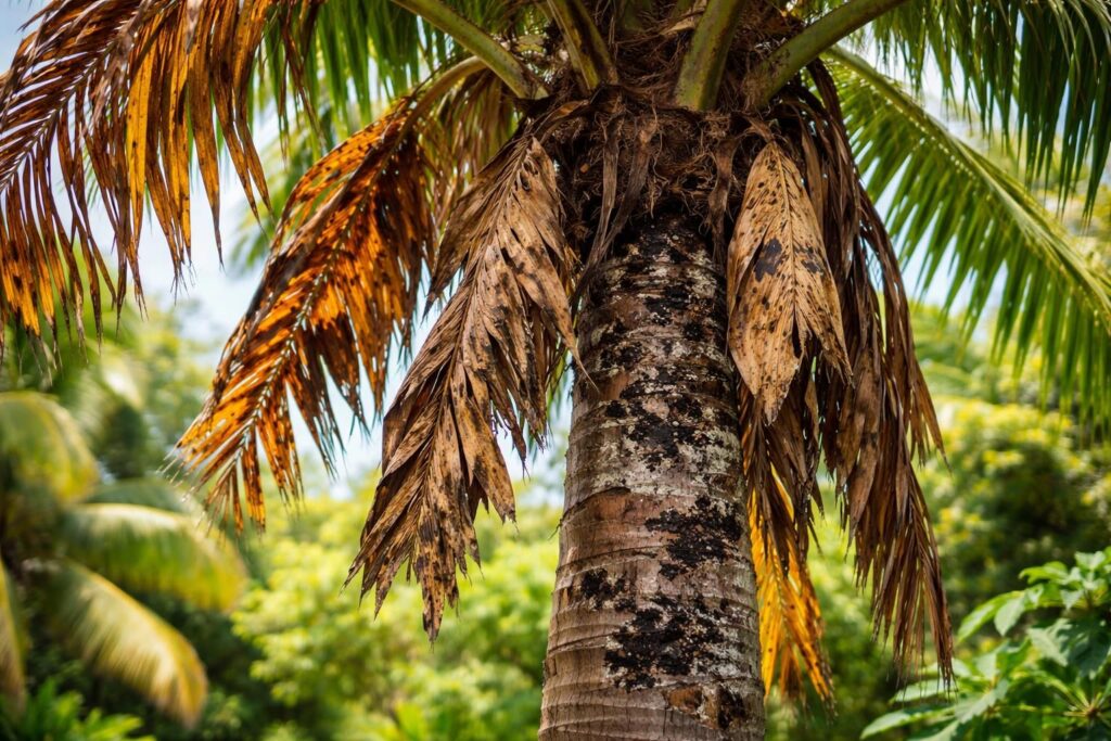 apprenez à identifier les maladies responsables du dessèchement de votre palmier et découvrez des méthodes efficaces pour les traiter et préserver la santé de votre arbre.