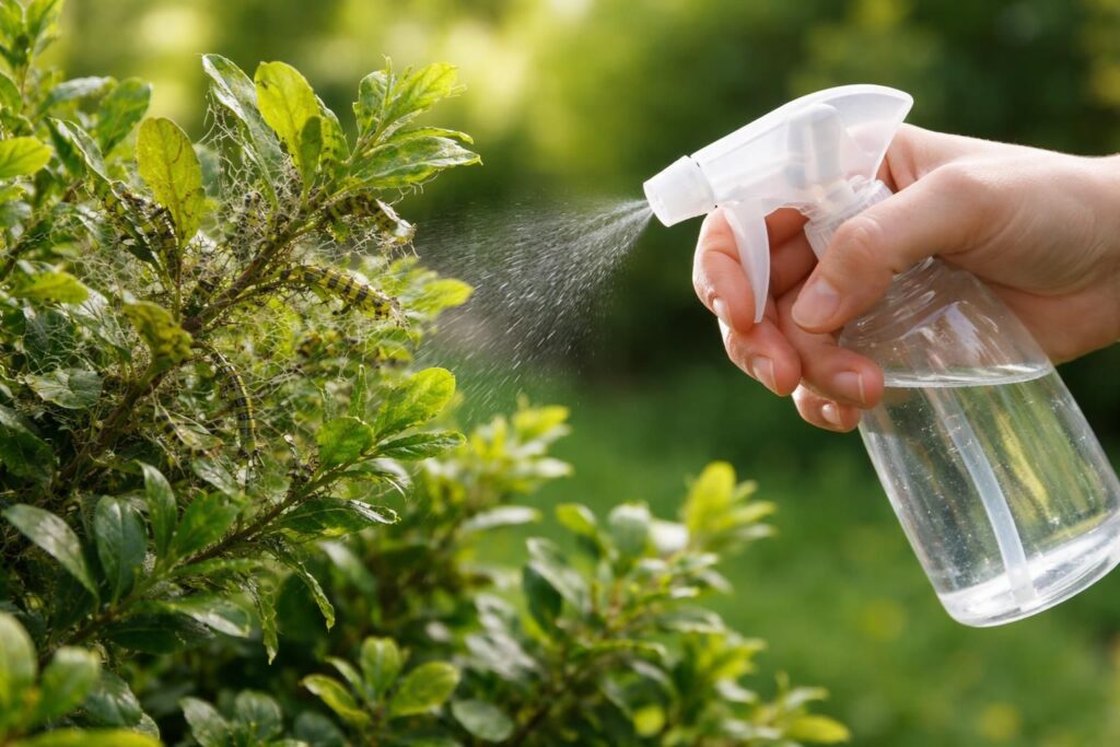 découvrez comment lutter naturellement contre la pyrale du buis grâce à un traitement efficace au vinaigre blanc, une méthode écologique et facile à appliquer pour protéger vos buis.