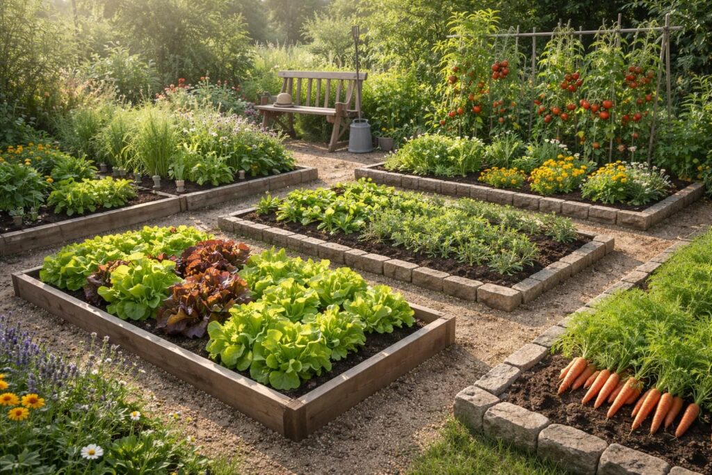 découvrez des conseils pratiques pour délimiter efficacement votre potager et optimiser l'organisation de votre jardin afin de cultiver vos légumes avec succès.