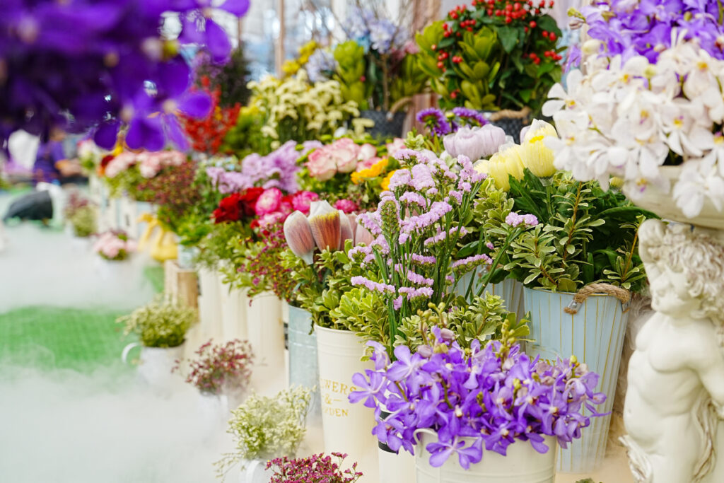 fleurs artificielles