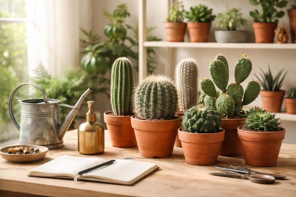 découvrez nos conseils essentiels pour entretenir vos cactus et assurer leur croissance optimale. astuces simples et pratiques pour un cactus en pleine santé.