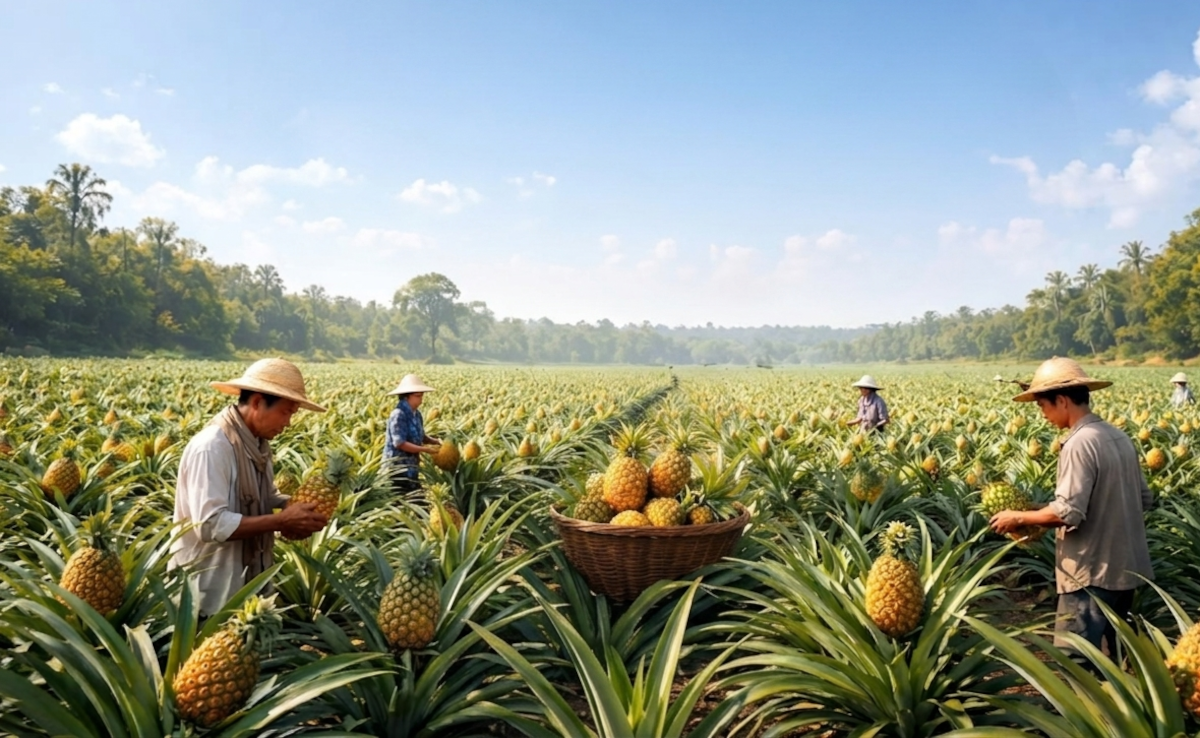 nom arbre ananas