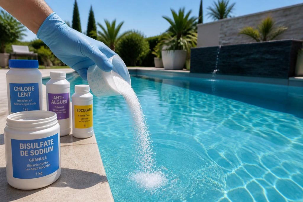 découvrez comment le bisulfate de sodium pour piscine est la solution idéale pour lutter contre les eaux troubles et garder une eau claire et saine toute la saison.