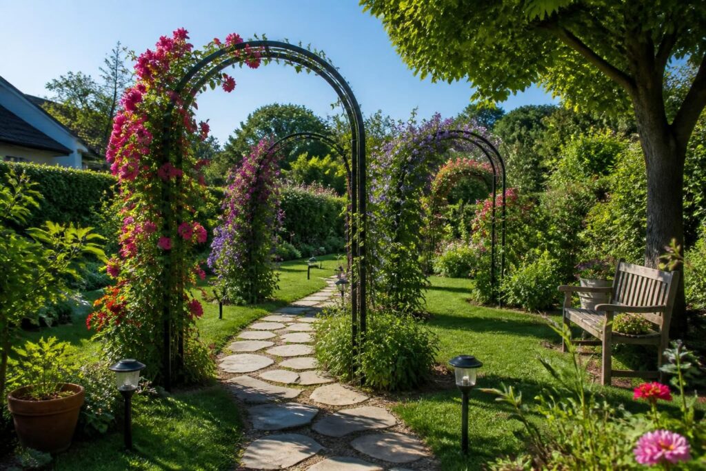 découvrez comment les arceaux de jardin disponibles chez gifi peuvent métamorphoser votre espace vert en un véritable havre de paix décoratif et fonctionnel.
