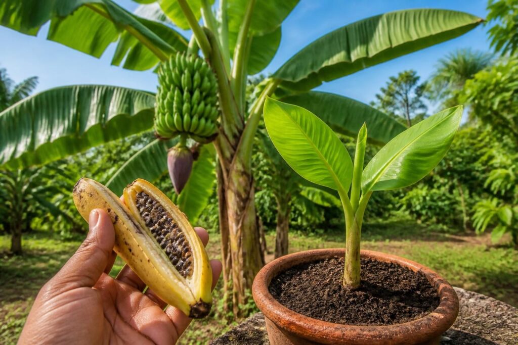 découvrez les secrets pour apprendre à faire pousser un bananier à partir d'une banane grâce à nos conseils simples et efficaces, et transformez votre jardin en un paradis tropical.