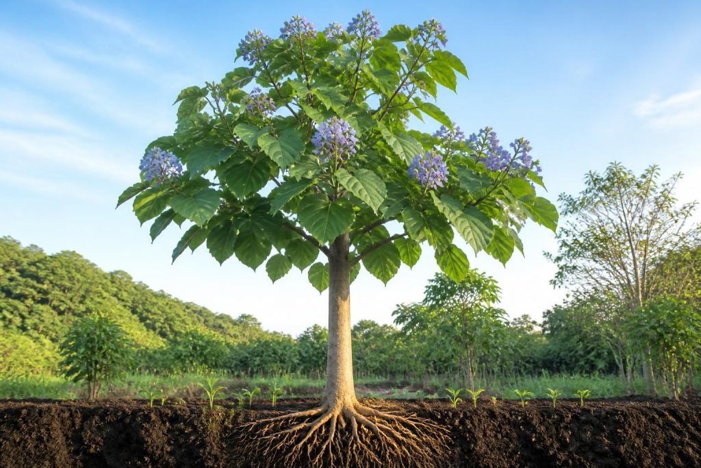 découvrez pourquoi le paulownia est l'un des arbres à croissance la plus rapide, ses caractéristiques uniques et ses avantages écologiques.