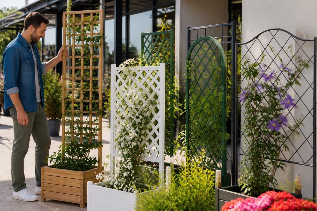 découvrez comment choisir le treillis idéal pour vos plantes grimpantes chez gifi, adapté à vos besoins et à votre espace extérieur.