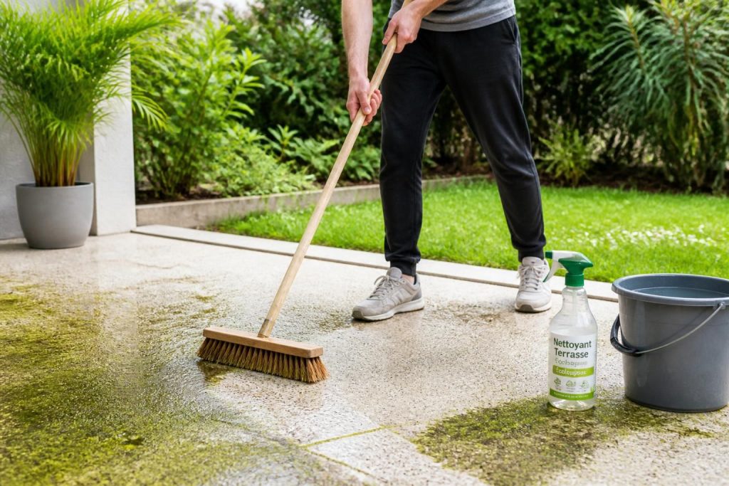 découvrez comment enlever efficacement la mousse sur une terrasse en résine grâce à notre guide détaillé pour un nettoyage facile et durable.